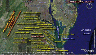Bản đồ-Jamestown, Saint Helena-jamestown1607B.jpg