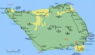 Географическая карта-Апиа-Savai039i-Island-Map.gif
