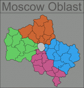 지도 - 모스크바 주 (Moscow Oblast) - Map[N]All.Com