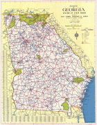 Kaart (kartograafia)-Gruusia-ga1952map.jpg