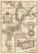 Географічна карта-Фарерські острови-1747_Bowen_Map_of_the_North_Atlantic_Islands%2C_Greenland%2C_Iceland%2C_Faroe_Islands_%28Maelstrom%29_-_Geographicus_-_OldGreenland-bowen-1747.jpg