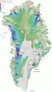 Kaart (cartografie)-Groenland-20101105-greenland-map.jpg