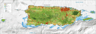 Kaart (kartograafia)-Puerto Rico-puerto-rico-map-ecology.jpg