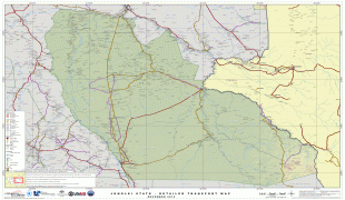 Kaart (kartograafia)-Lõuna-Sudaan-132832-South%20Sudan%20Jonglei%20State%20-%20Detailed%20Transport%20Map%20%28as%20of%2025%20Nov%202012%29.png