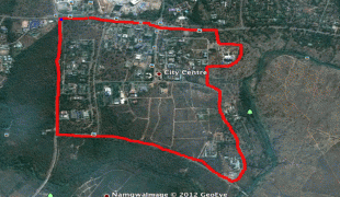 Ģeogrāfiskā karte-Lilongve-lilongwe+british+center.png