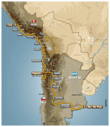 Kaart (kartograafia)-Dakar-_DAK_2012_MAP.jpg