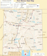 Bản đồ-México-New_Mexico_State_map.jpg