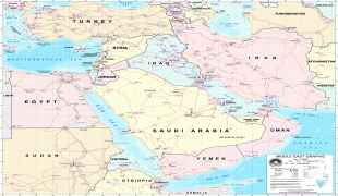 Карта (мапа)-Сирија-syria.gif