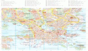 Kaart (cartografie)-Helsinki-Helsinki-1-Map.jpg