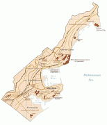 Kaart (cartografie)-Monaco-mapofmonaco.jpg