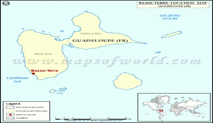 Kaart (kartograafia)-Basseterre-basseterre-location-map.jpg