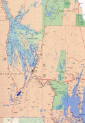 Kaart (kartograafia)-Botswana-big.jpg