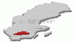 Ģeogrāfiskā karte-Jenšēpingas lēne-11241500-political-map-of-sweden-with-the-several-provinces-where-jonkoping-county-is-highlighted.jpg
