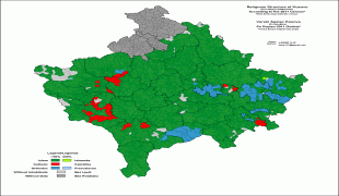 Географічна карта-Республіка Косово-Kosovo-2011-Religion.gif