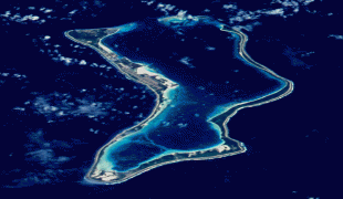 Kaart (kartograafia)-Briti India ookeani ala-Diego-Garcia-BIOT-NASA-STS038-086-104-1982-A.jpg