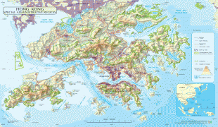 Kaart (kartograafia)-Hongkong-map1e.jpg