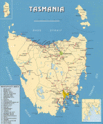 Географическая карта-Тасмания-Tasmania_Geography_Map.jpg