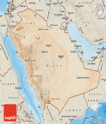 Bản đồ-Tabuk-satellite-map-of-saudi-arabia-shaded-relief-outside.jpg