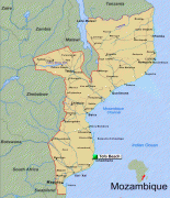 Karte (Kartografie)-Inhambane-tofo-beach-map-590.jpg