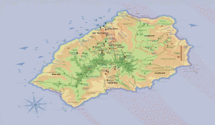 Karte (Kartografie)-Flughafen St. Helena-St-Helena-Tourist-Map.jpg