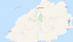 Karte (Kartografie)-Flughafen St. Helena-saint-helena-country-map.png