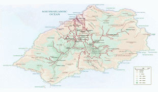Karte (Kartografie)-Flughafen St. Helena-detailed-elevation-map-of-st-helena-island-preview.jpg