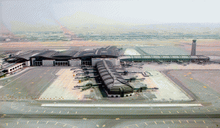 Mapa-Port lotniczy Turbat-New_terminal_under_construction_at_Muscat_Airport.jpg
