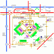 Karte (Kartografie)-Flughafen Brunei International-Heathrow%20Airport%20Map.gif