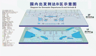 Mapa-Port lotniczy Xi’an-Xianyang-shanghai-pudong-airport-map-7.jpg