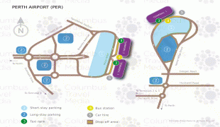Karte (Kartografie)-Flughafen Perth (Western Australia)-Perth_(PER)_0.png