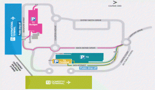 Karte (Kartografie)-Cairns Airport-car-parking-map.png