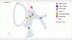 Carte géographique-Aéroport Kingsford-Smith de Sydney-sydney.jpg