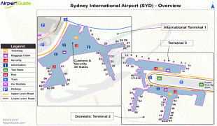 Carte géographique-Aéroport Kingsford-Smith de Sydney-SYD_overview_map.png