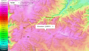 Bản đồ-Amman Civil Airport-Topographic-map-of-Amman-Jordan-elevations-are-shown-in-ft.png