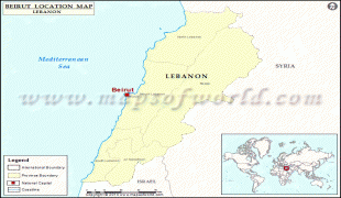 Bản đồ-Sân bay quốc tế Beirut Rafic Hariri-beirut-location-map.jpg