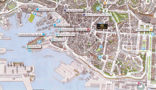 Kaart (kartograafia)-Genova Sestri lennujaam-map-bristol.jpg