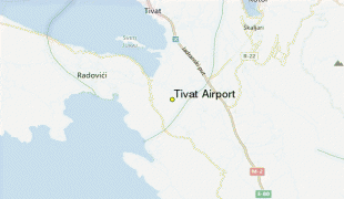 Carte géographique-Aéroport de Tivat-Tivat-Airport.12.gif