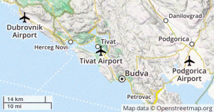 Carte géographique-Aéroport de Tivat-map-fb.jpeg