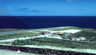 Zemljevid-Juancho E. Yrausquin Airport-Saba_Flughafen.jpg