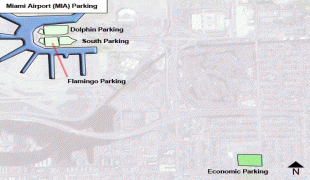 Bản đồ-Sân bay quốc tế Flamingo-Miami-Airport-MIA-Parking.jpg