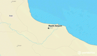 Carte géographique-Aéroport de Lankaran-ras-rasht-airport.jpg
