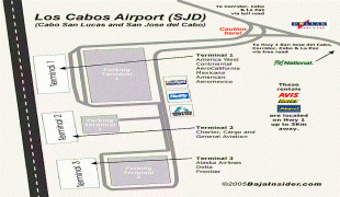 Carte géographique-Aéroport international de Guadalajara-cabosanlucasairport.jpg