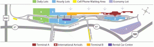 Kaart (kartograafia)-Francisco C. Ada International Airport-parking_map.png