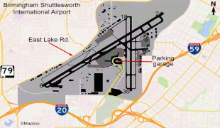 Bản đồ-Sân bay quốc tế Birmingham–Shuttlesworth-bhmmap.jpg