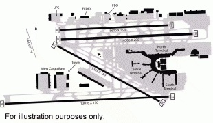 Bản đồ-Sân bay quốc tế Miami-MIA.png