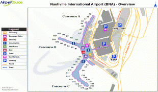 Bản đồ-Sân bay quốc tế Nashville-BNA_overview_map.png