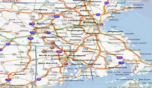 Bản đồ-Theodore Francis Green State Airport-maplink2.jpg