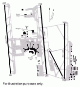Bản đồ-Sân bay quốc tế Thành phố Salt Lake-SLC.png