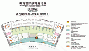 Mappa-Aeroporto Internazionale di Macao-map.jpg