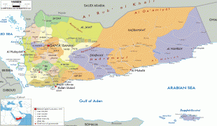Ģeogrāfiskā karte-Jemena-political-map-of-Yemen.gif